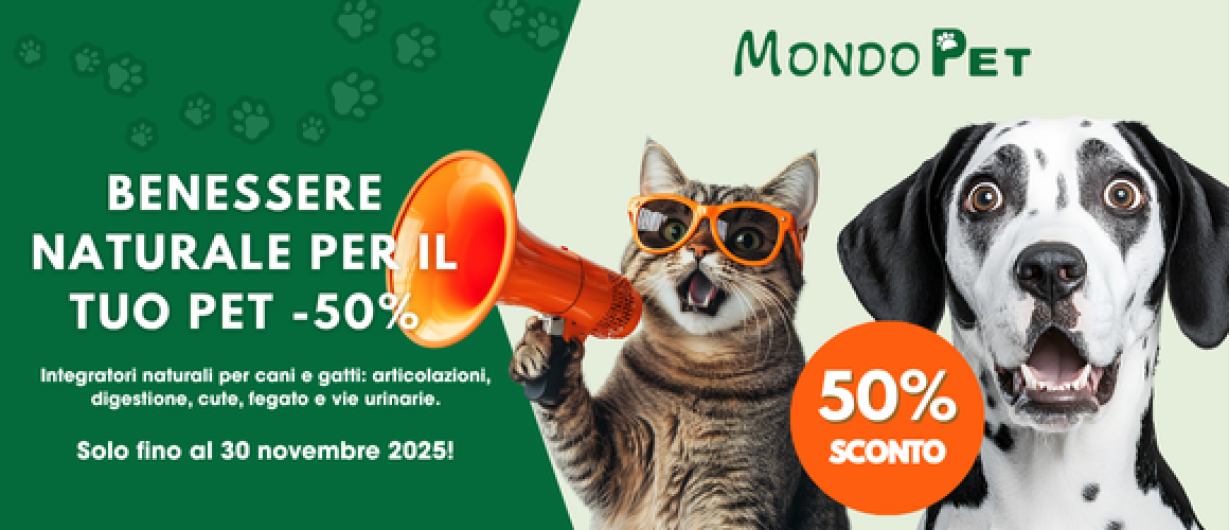 Mondo Pet sconto 50%
