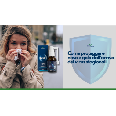 Come proteggere naso e gola dall’arrivo dei virus stagionali