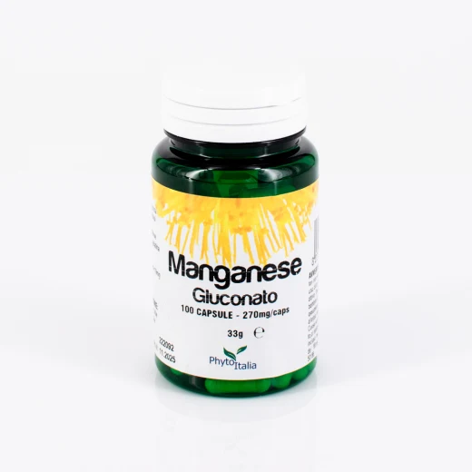 Manganese  Gluconato 100 caps