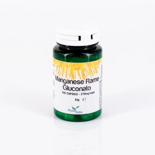 M122 | Manganese Rame Gluconato 100 caps